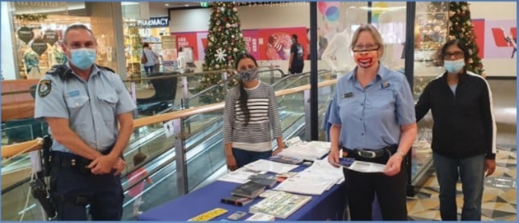 At St Ives Shopping Village Dec 2021