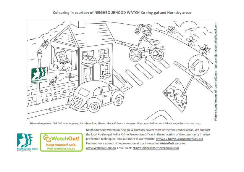 Colouring-in by Jupiter & June