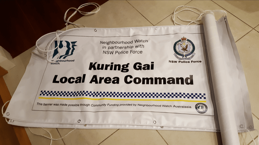 Neighbourhood Watch & NSW Police partnership banner