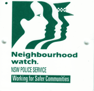 Neighbourhood Watch letterbox plaque